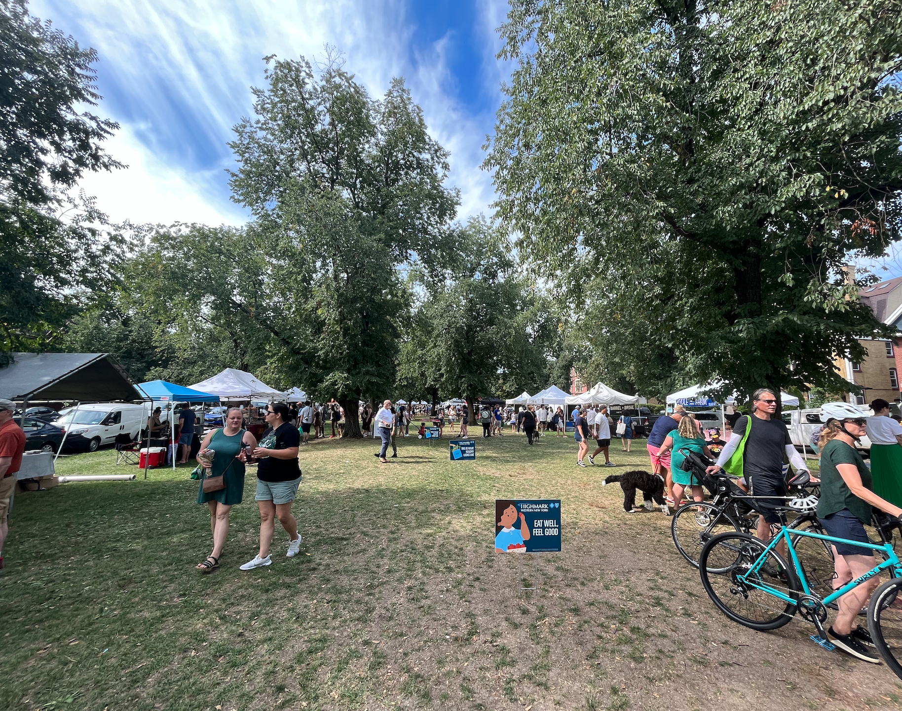 At the Bidwell Farmer's Market this Saturday Morning 